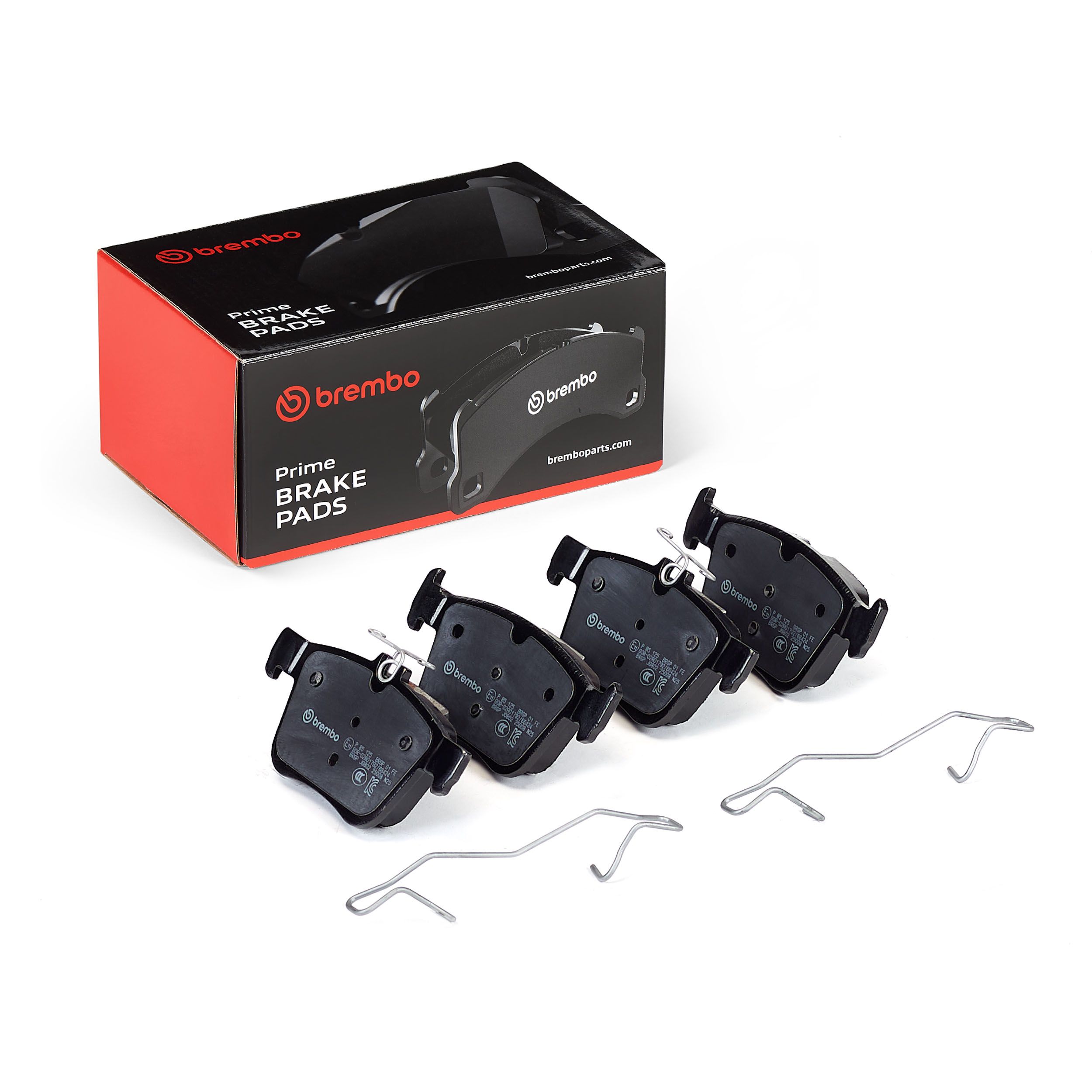 BREMBO P 85 125 - Bremsbelagsatz, Scheibenbremse PRIME LINE