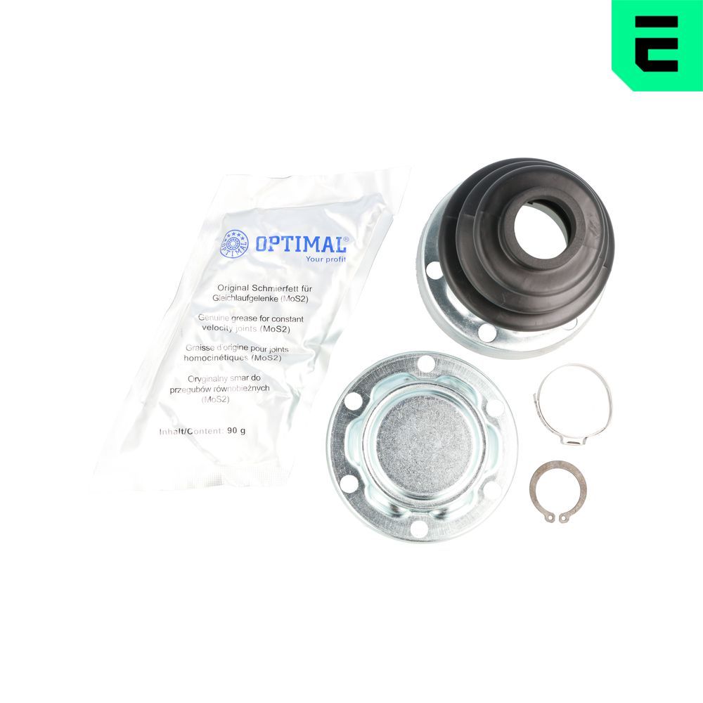 Faltenbalgsatz, Antriebswelle