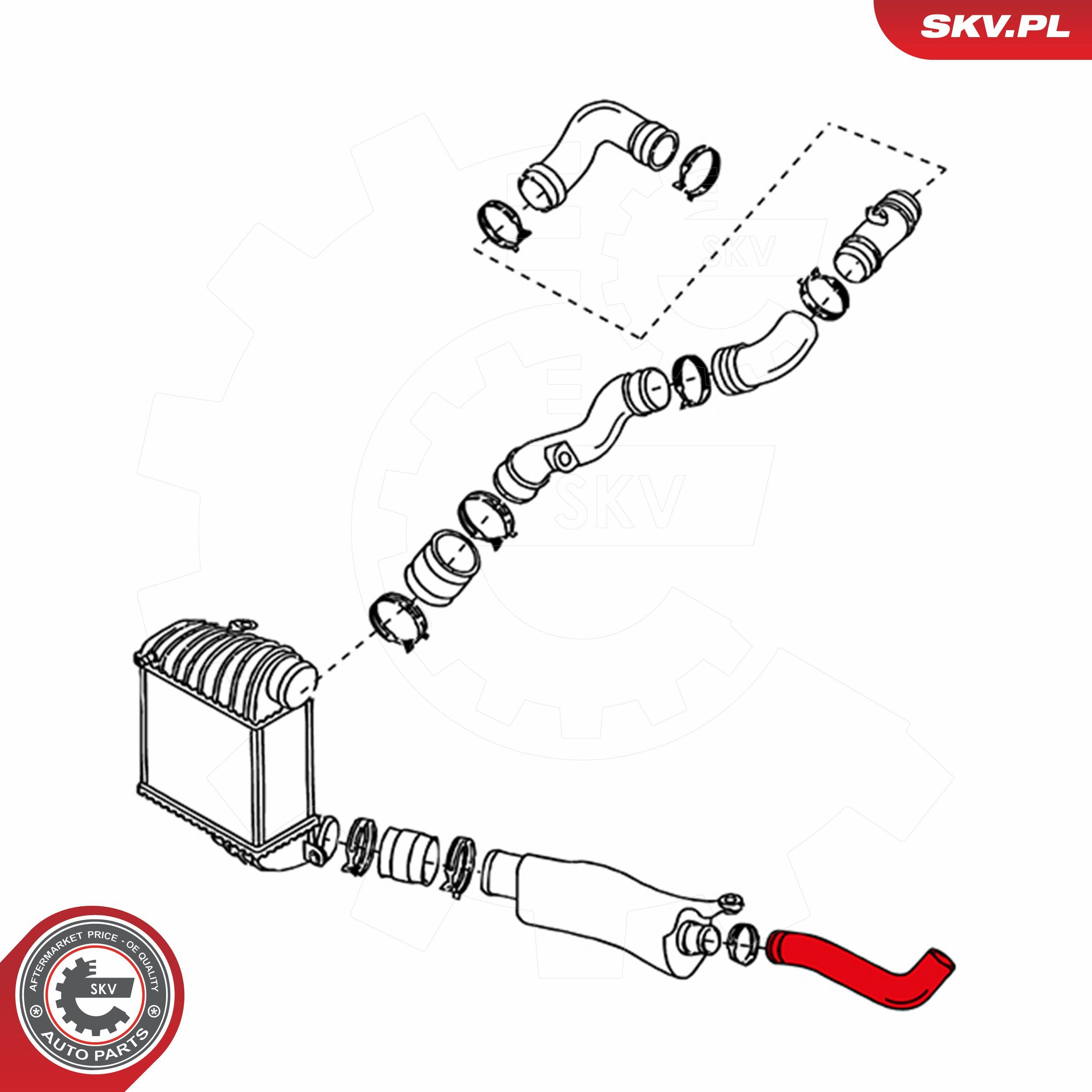 ESEN SKV 24SKV040 - Ladeluftschlauch