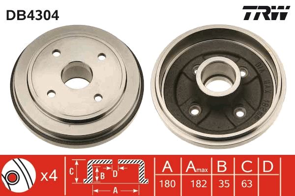 TAMBOUR DE FREIN  9900