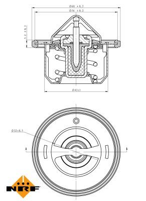 Thermostat, K&uuml;hlmittel