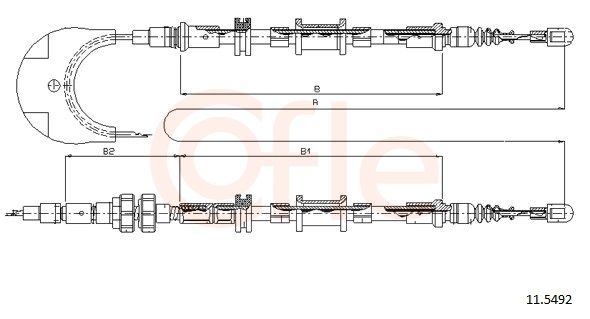 Seilzug, Feststellbremse