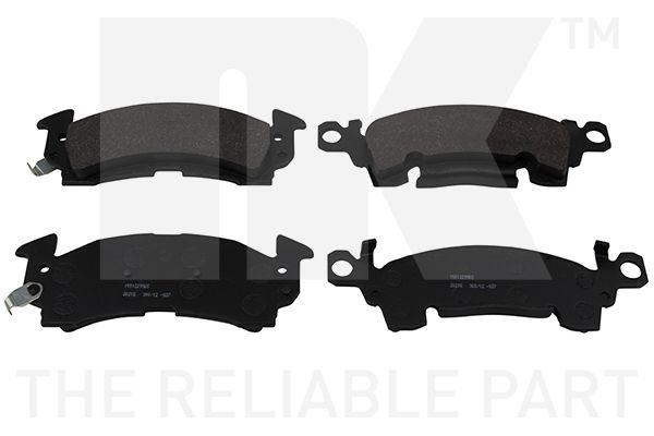 Bremsbelagsatz, Scheibenbremse