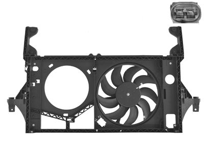 VAN WEZEL 4391748 - L&uuml;fter, Motork&uuml;hlung