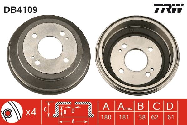 TAMBOUR DE FREIN  9900