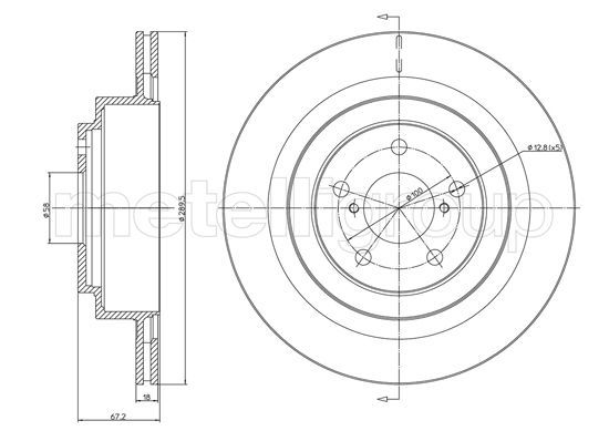 Brake Disc 23-1149C