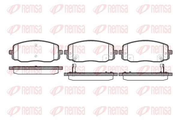 Premium Front Brake Pad Set Premium Front Brake Pad Set