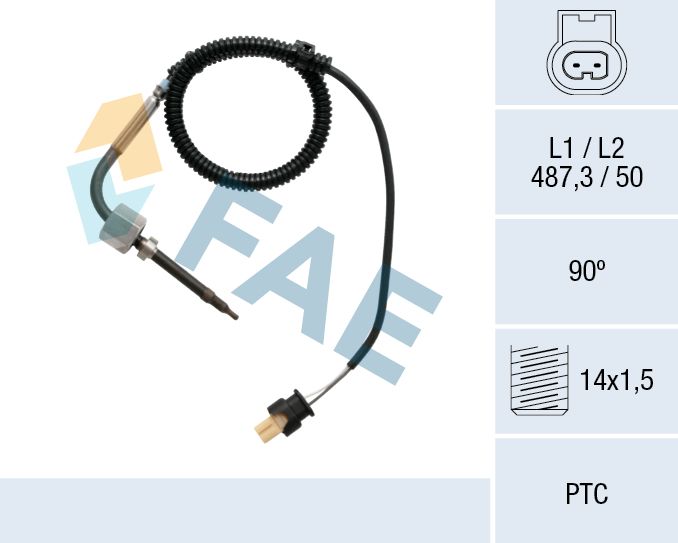 Sensor, Abgastemperatur Sensor, Abgastemperatur
