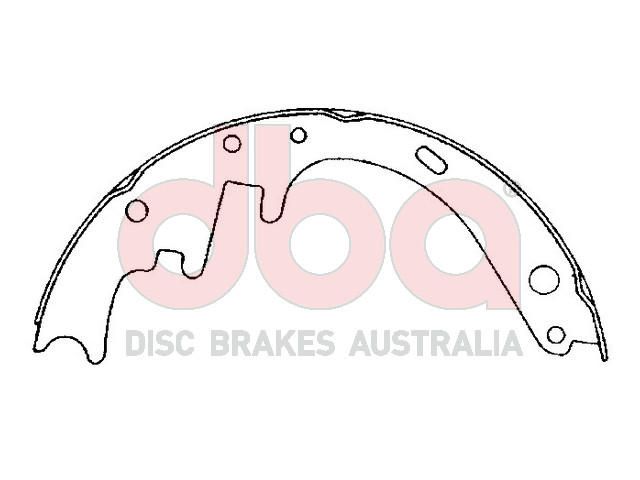 Street Series Brake Shoes [Ford F100 280.1mm] - TecDoc Only