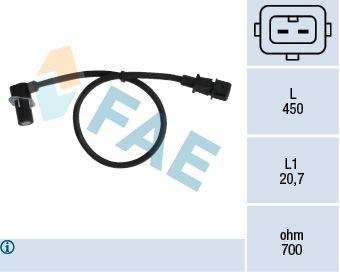 Sensor, crankshaft pulse 79012