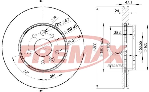 Brake Disc BD-6767