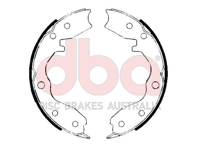 Street Series Brake Shoes [Nissan Parking Brake 190mm] - TecDoc Only