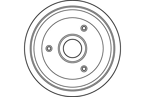 TRW BRAKE DRUM - TecDoc 2