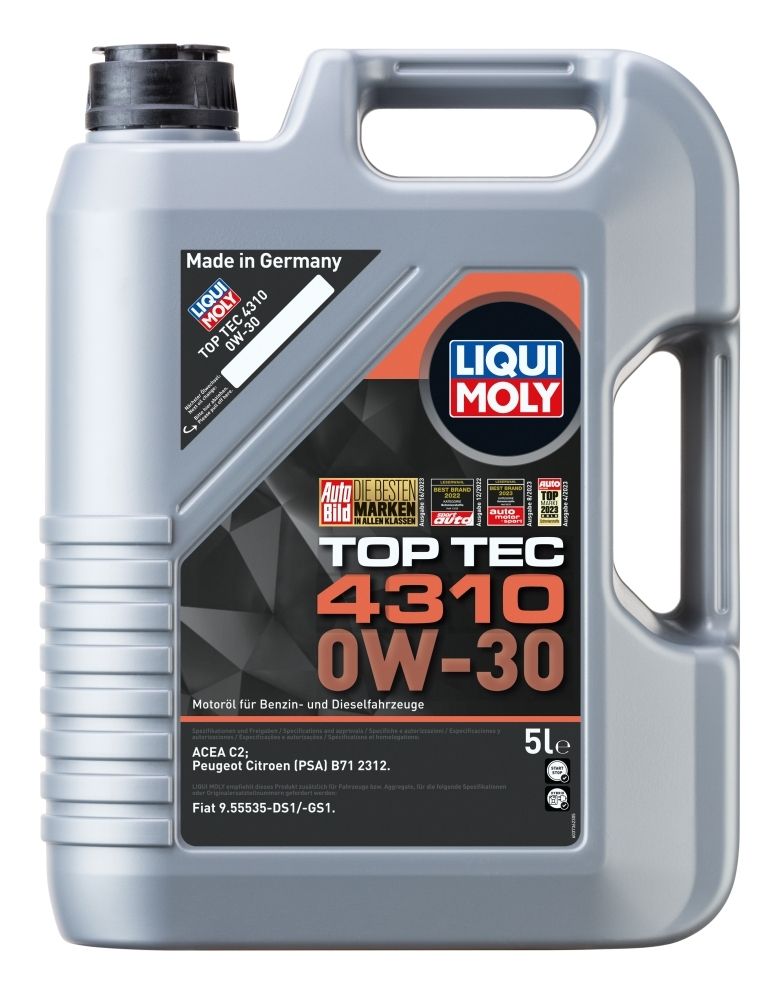 Top Tec 4310 0W-30 5 l, Kanister Kunststoff