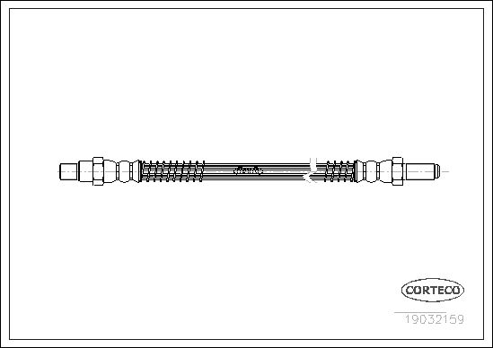 FLEXIBLE DE FREIN TRIUM SPIBHIRE  0705