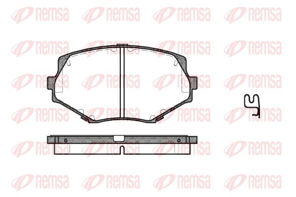 Premium Front Brake Pad Set Premium Front Brake Pad Set