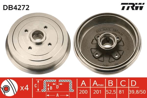 TAMBOUR DE FREIN  9900