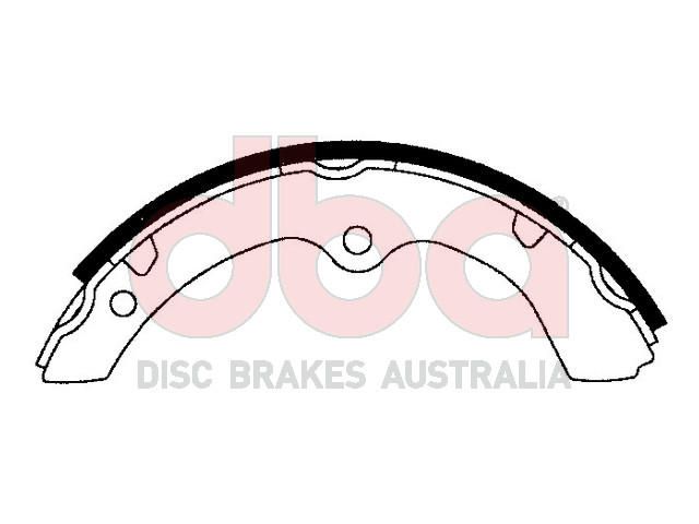 Street Series Brake Shoes [Isuzu NLR200/Mazda 2 290.0 mm] - TecDoc Only