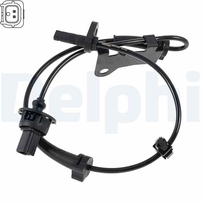 DELPHI SS21227-12B1 - Sensor, Raddrehzahl