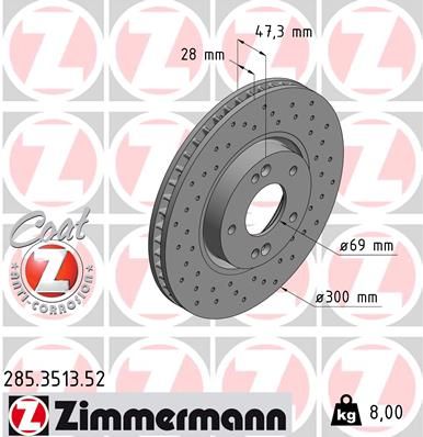 Brake Disc 285.3513.52