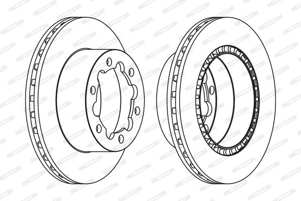 Brake Disc FCR312A