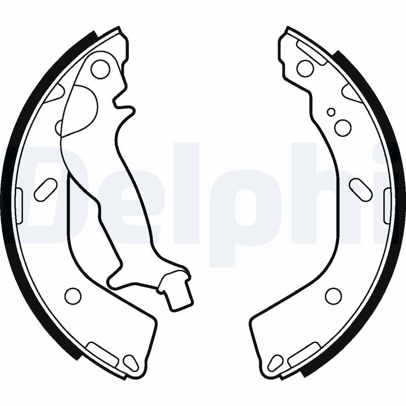 BRP BRS2027 Brake Shoe Set