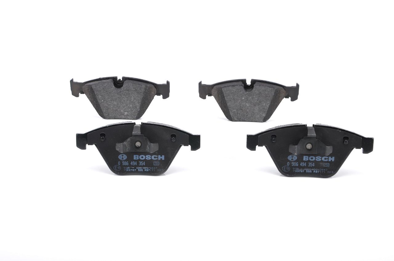 Brake Pad Set, disc brake 0 986 494 354