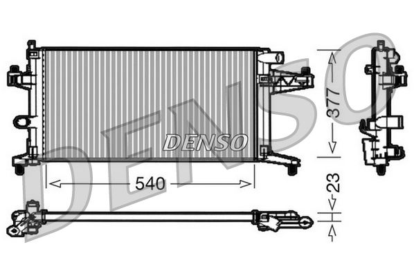Radiador, refrigeración del motor