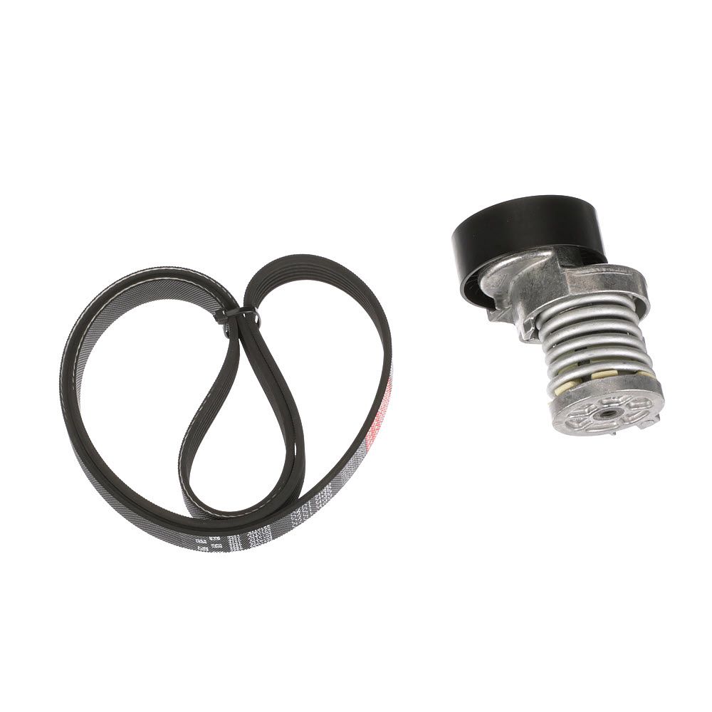 V formos rumbuotas diržas, komplektas