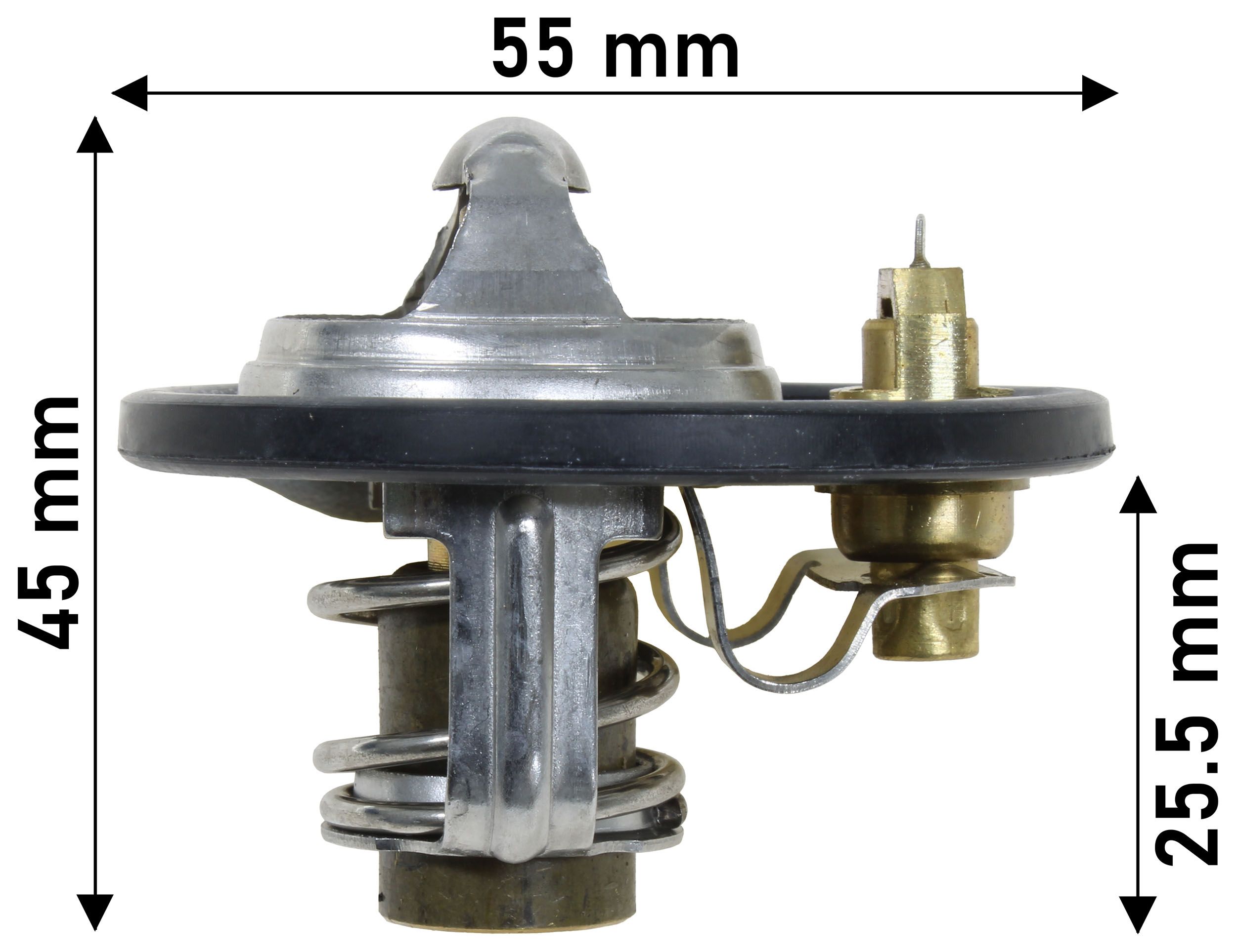 THERMOSTAT 52MM DIA 88C FORD/ KIA/MAZDA - TecDoc 2