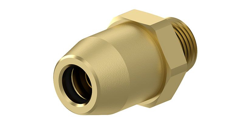 Unión, distribuidor para aire comprimido