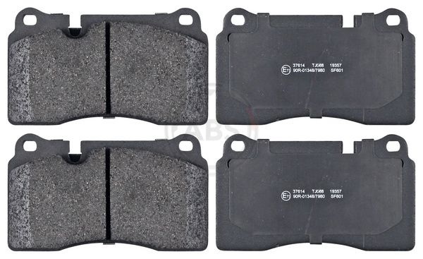 Brake Pad Set, disc brake 37614