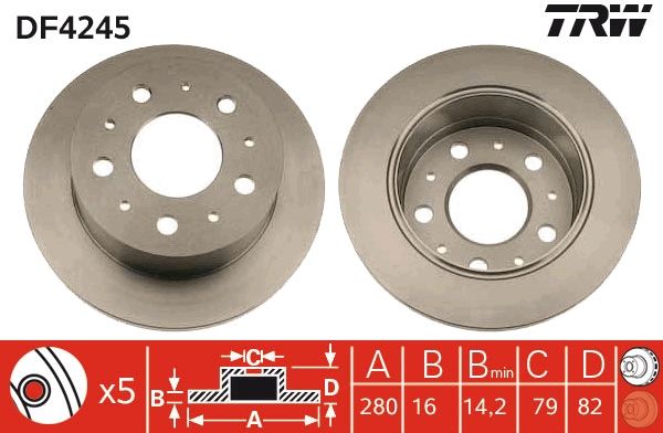 Brake Disc DF4245