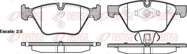 Premium Front Brake Pad Set Premium Front Brake Pad Set