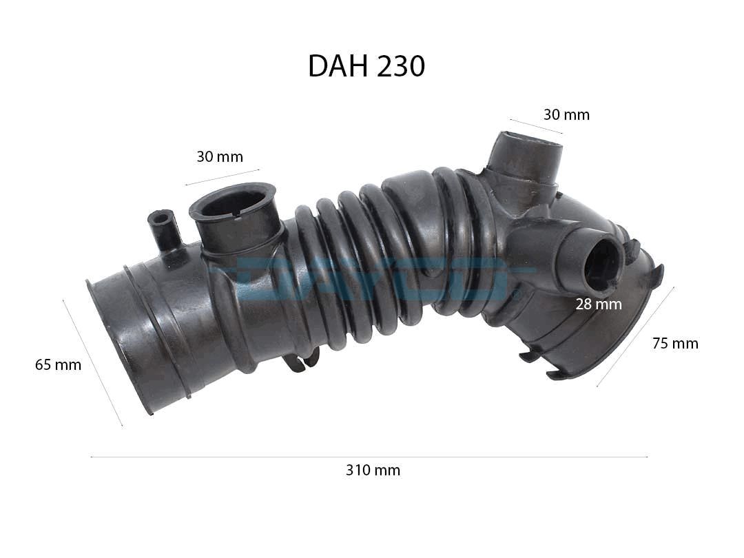 DAYCO AIR INTAKE HOSE TOYOTA - TecDoc Only