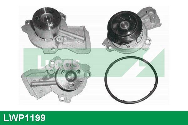 LWP1199 LUCAS Vízszivattyú, motorhűtés