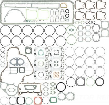 Juego completo de empaques, motor