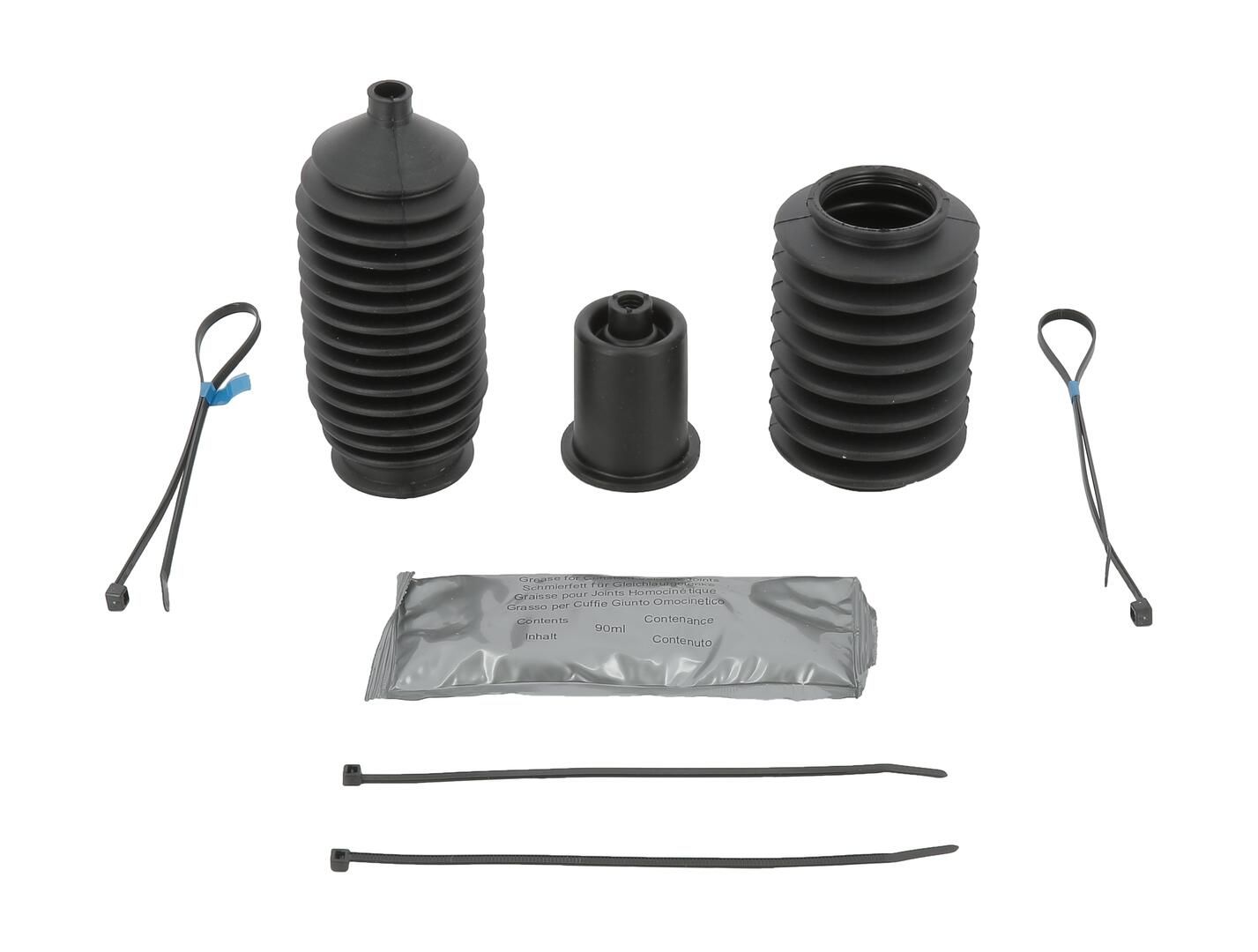 Faltenbalgsatz, Lenkung