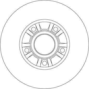 TRW BRAKE DISC - TecDoc 2