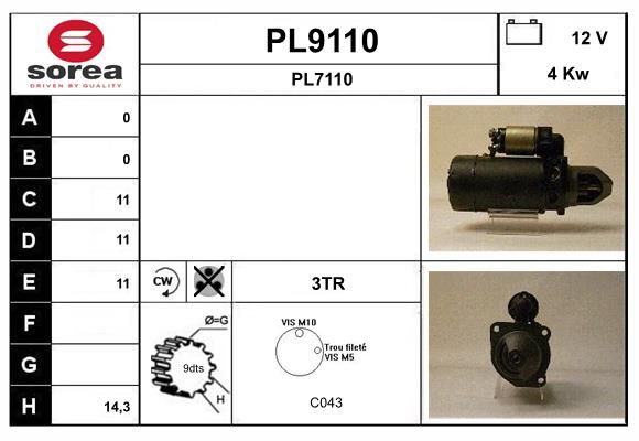 DEMARREUR PL -