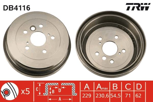 TAMBOUR DE FREIN  9900