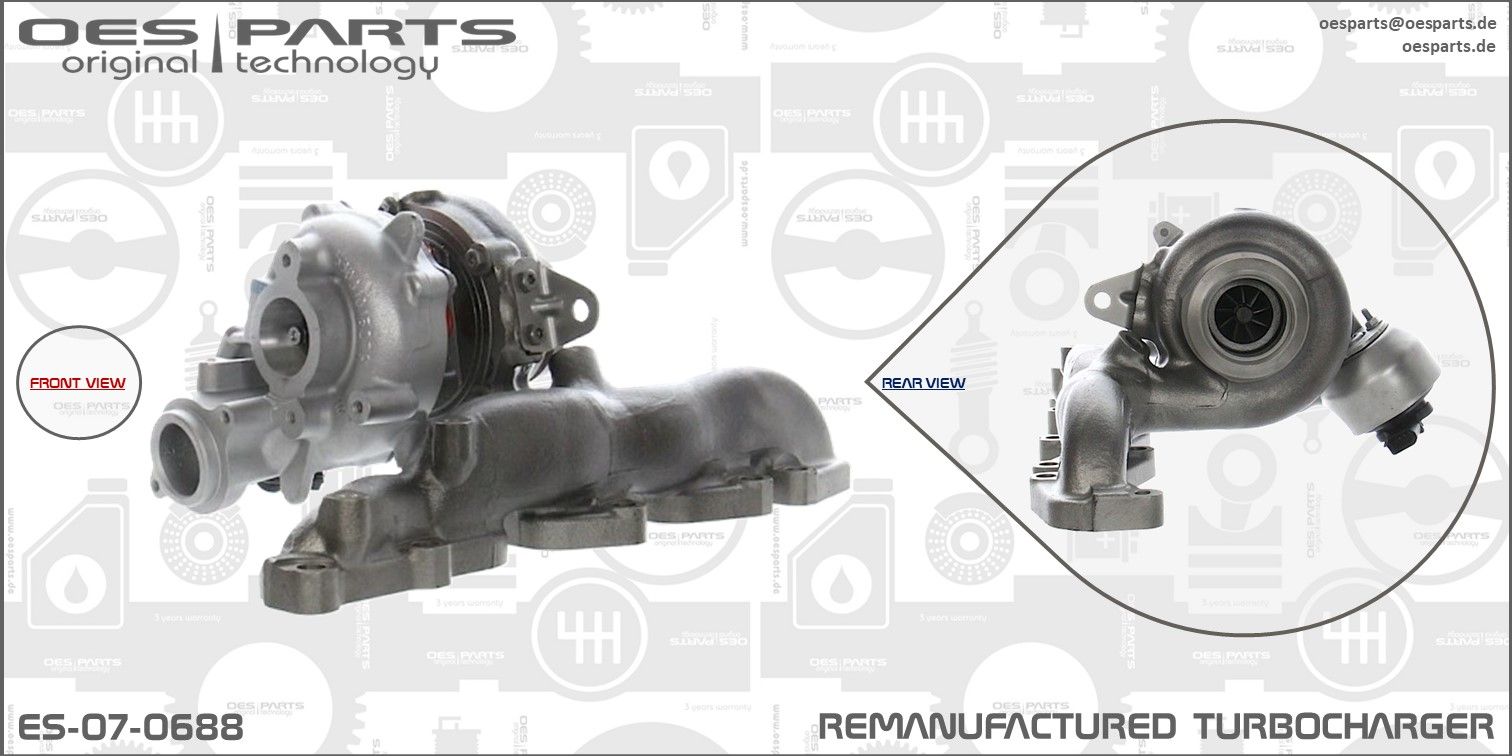 OES PARTS ES-07-0688 - Lader, Aufladung