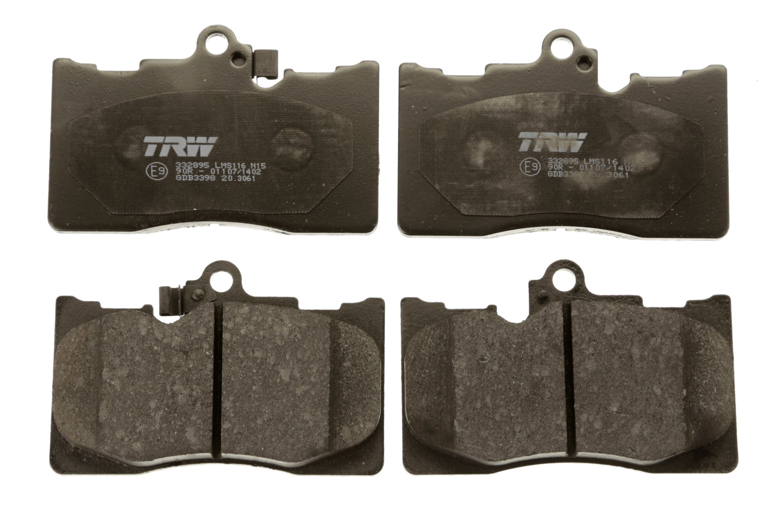 TRW DISC BRAKE PADS - TecDoc 2