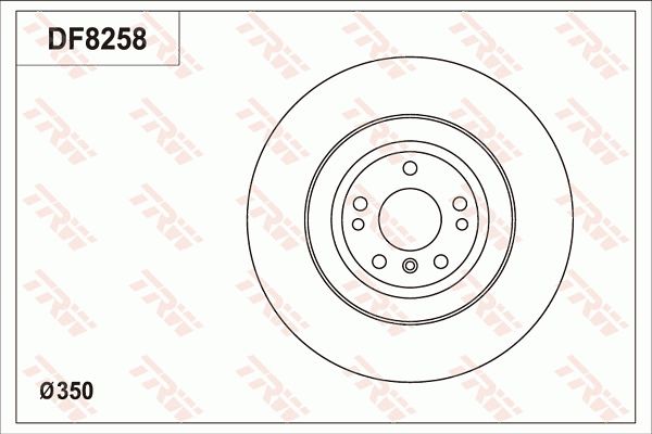 TRW BRAKE DISC - TecDoc Only