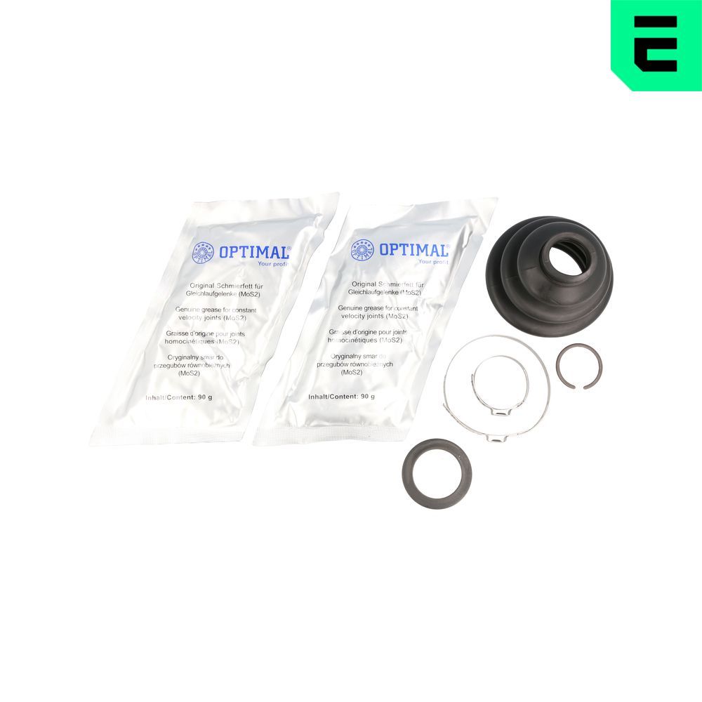 Faltenbalgsatz, Antriebswelle