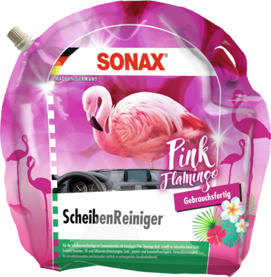 SONAX ScheibenReiniger gebrauchsfertig Pink Flamingo 3L