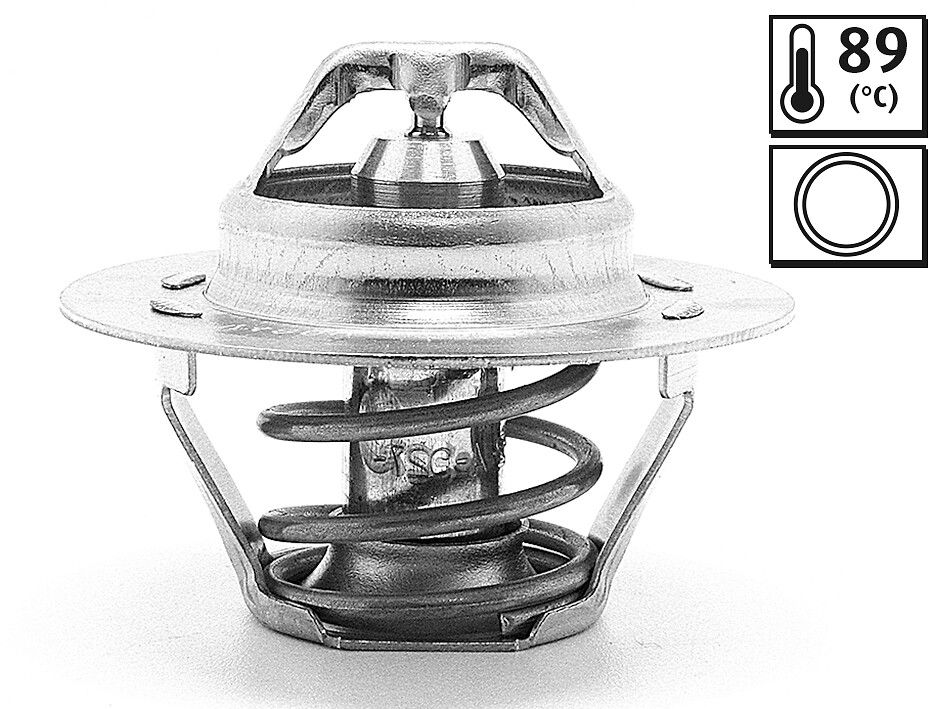 Thermostat, Kühlmittel