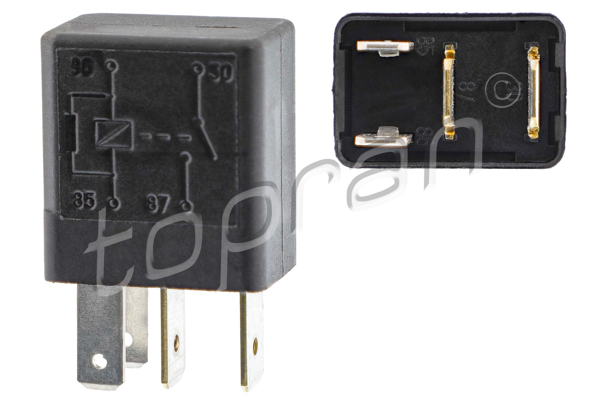 TOPRAN 206 645 Hazard Warning Light Relay