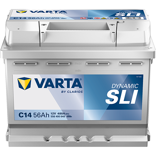 VARTA 556400048K262 - Starterbatterie DYNAMIC SLI