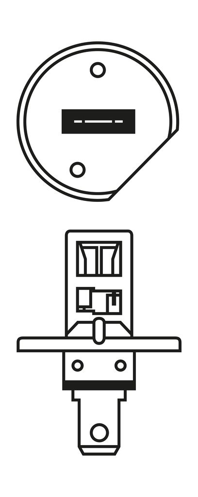 Glühlampe, Fernscheinwerfer